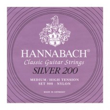 Hannabach Silver 200 Sett Medium/High Tension
